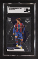 Riqui Puig 2020-21 Panini Mosaic La Liga #59 RC (SGC 10) at PristineAuction.com