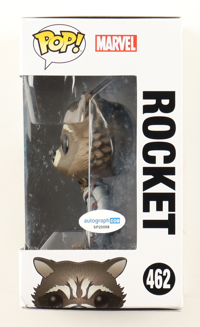 Bradley Cooper Signed "Avengers" #462 Rocket Funko Pop! Vinyl Figure (ACOA) at PristineAuction.com Bradley Cooper Signed "Avengers" #462 Rocket Funko Pop! Vinyl Figure (ACOA) at PristineAuction.com