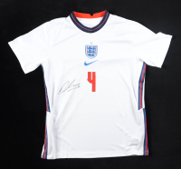 Declan Rice Signed England National Football Team Nike Authentic Jersey (Beckett) at PristineAuction.com