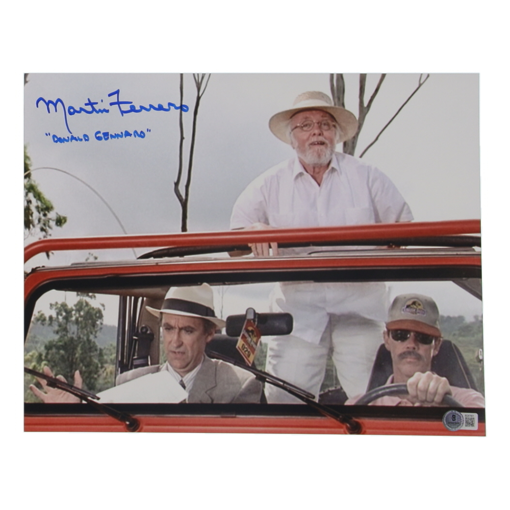 Martin Ferrero Signed "Jurassic Park" 11x14 Photo Inscribed "Donald Gennaro" (Beckett) at PristineAuction.com