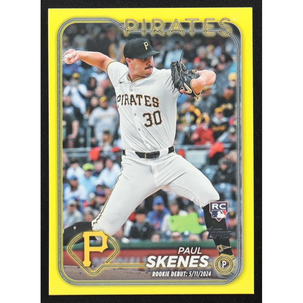 Paul Skenes 2024 Topps Update Yellow #US288 RC at PristineAuction.com