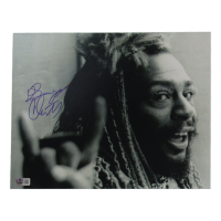 George Clinton Signed 11x14 Photo (Beckett) at PristineAuction.com
