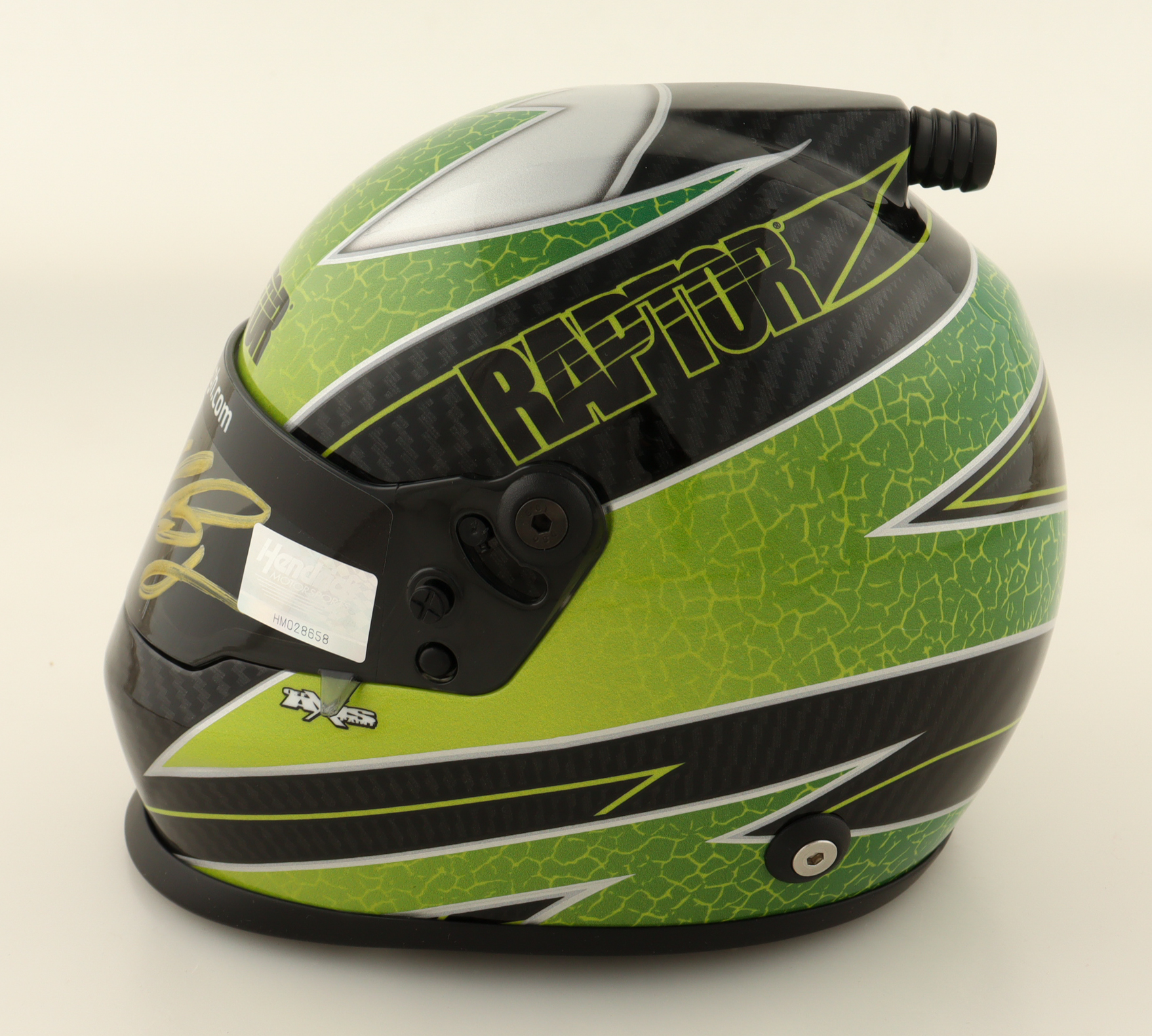 William Byron Signed Raptor NASCAR Mini Helmet (Hendrick) at PristineAuction.com William Byron Signed Raptor NASCAR Mini Helmet (Hendrick) at PristineAuction.com