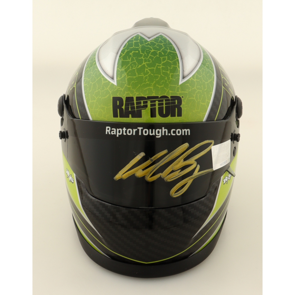 William Byron Signed Raptor NASCAR Mini Helmet (Hendrick) at PristineAuction.com