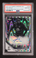 Timothy Weah 2021-22 Topps Chrome UCL Chrome Black & White Raywave Refractor #CA-TW (PSA 10) at PristineAuction.com