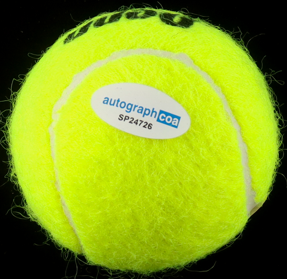 Jannik Sinner Signed Tennis Ball (ACOA) at PristineAuction.com Jannik Sinner Signed Tennis Ball (ACOA) at PristineAuction.com