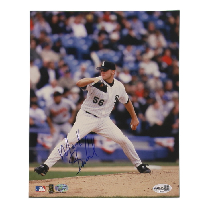 Mark Buehrle Signed White Sox 8x10 Photo (JSA) at PristineAuction.com Mark Buehrle Signed White Sox 8x10 Photo (JSA) at PristineAuction.com