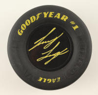 Joey Logano Signed NASCAR Goodyear Mini Tire (JSA) at PristineAuction.com