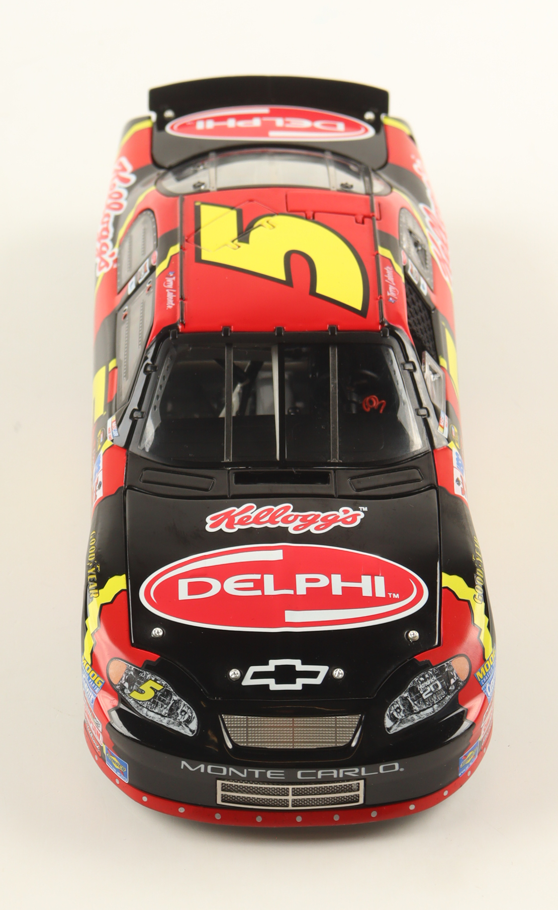 Terry Labonte LE #5 Kellog's Delphi - 2004 Monte Carlo Elite 1:24 Scale Diecast Car at PristineAuction.com Terry Labonte LE #5 Kellog's Delphi - 2004 Monte Carlo Elite 1:24 Scale Diecast Car at PristineAuction.com