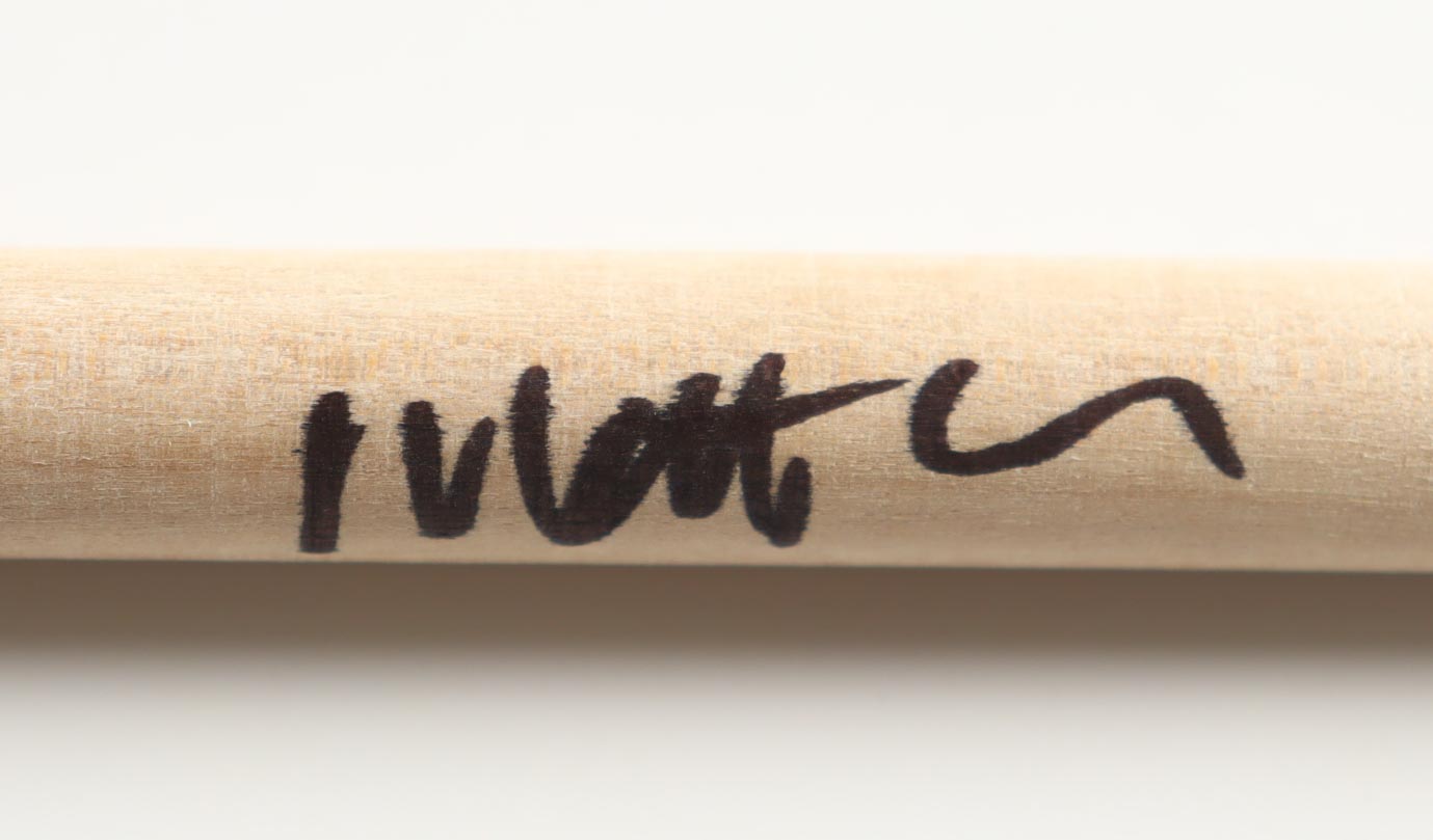 Chad Smith Signed 16" Drum Stick (JSA) at PristineAuction.com Chad Smith Signed 16" Drum Stick (JSA) at PristineAuction.com