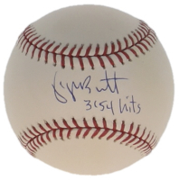 George Brett Signed OML Baseball Inscribed "3154 Hits" (PSA) at PristineAuction.com