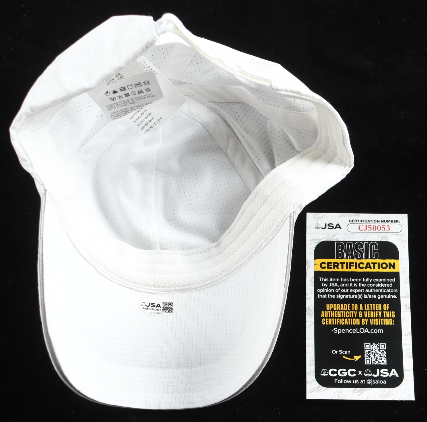 Coco Gauff Signed NB Adjustable Hat (JSA) at PristineAuction.com Coco Gauff Signed NB Adjustable Hat (JSA) at PristineAuction.com