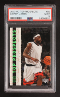 LeBron James 2003-04 UD Top Prospects #55 at PristineAuction.com