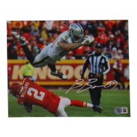 Brock Bowers Signed Raiders 8x10 Photo (Beckett) at PristineAuction.com