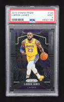 Lebron James 2019-20 Panini Prizm #129 (PSA 9) at PristineAuction.com