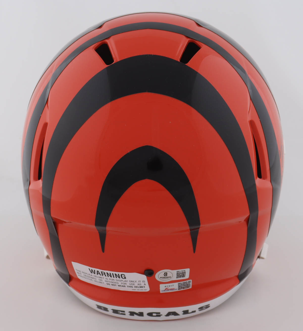 Trey Hendrickson Signed Bengals Full-Size Speed Helmet Inscribed "Welcome To The Jungle!" (Beckett & Sports Collectibles) at PristineAuction.com Trey Hendrickson Signed Bengals Full-Size Speed Helmet Inscribed "Welcome To The Jungle!" (Beckett & Sports Collectibles) at PristineAuction.com