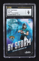 Trevor Lawrence 2021 Panini Absolute By Storm #BST-1 RC (CSG 9) at PristineAuction.com