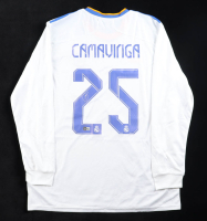 Eduardo Camavinga Signed Real Madrid CF Adidas Authentic Jersey (Beckett) at PristineAuction.com