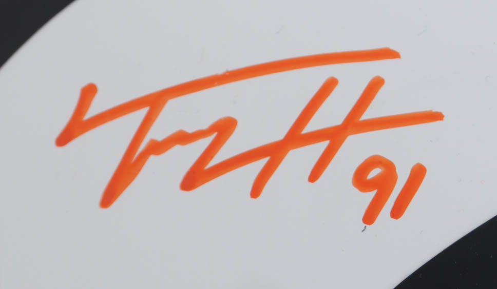 Trey Hendrickson Signed Bengals Full-Size Speed Helmet (Beckett) at PristineAuction.com Trey Hendrickson Signed Bengals Full-Size Speed Helmet (Beckett) at PristineAuction.com