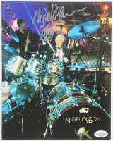 Nigel Olsson Signed 8x10 Photo with Hand-Drawn Sketch (ACOA) at PristineAuction.com