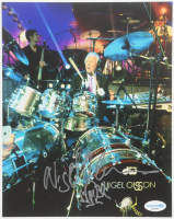 Nigel Olsson Signed 8x10 Photo with Hand-Drawn Sketch (ACOA) at PristineAuction.com