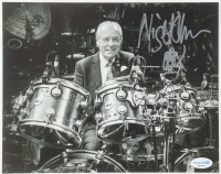 Nigel Olsson Signed 8x10 Photo with Hand-Drawn Sketch (ACOA) at PristineAuction.com