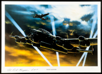 Robert Ferguson Signed Stan Stokes "Night Raiders" Lithograph Inscribed "F/LT" & "R.A.F." (AIV) at PristineAuction.com