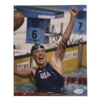 Amy Van Dyken Signed Team USA 8x10 Photo Inscribed "6 Golds" (ACOA) at PristineAuction.com