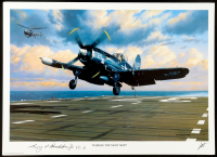 Guy Bordelon Signed Stan Stokes "Working The Night Shift" Lithograph Inscribed "VC-3" (AIV) at PristineAuction.com