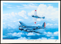 Joe M. Bean Signed Stan Stokes "Birth Of A Legend" Lithograph (AIV) at PristineAuction.com