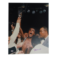 Muhammad Ali Signed 16x20 Photo (PSA) at PristineAuction.com