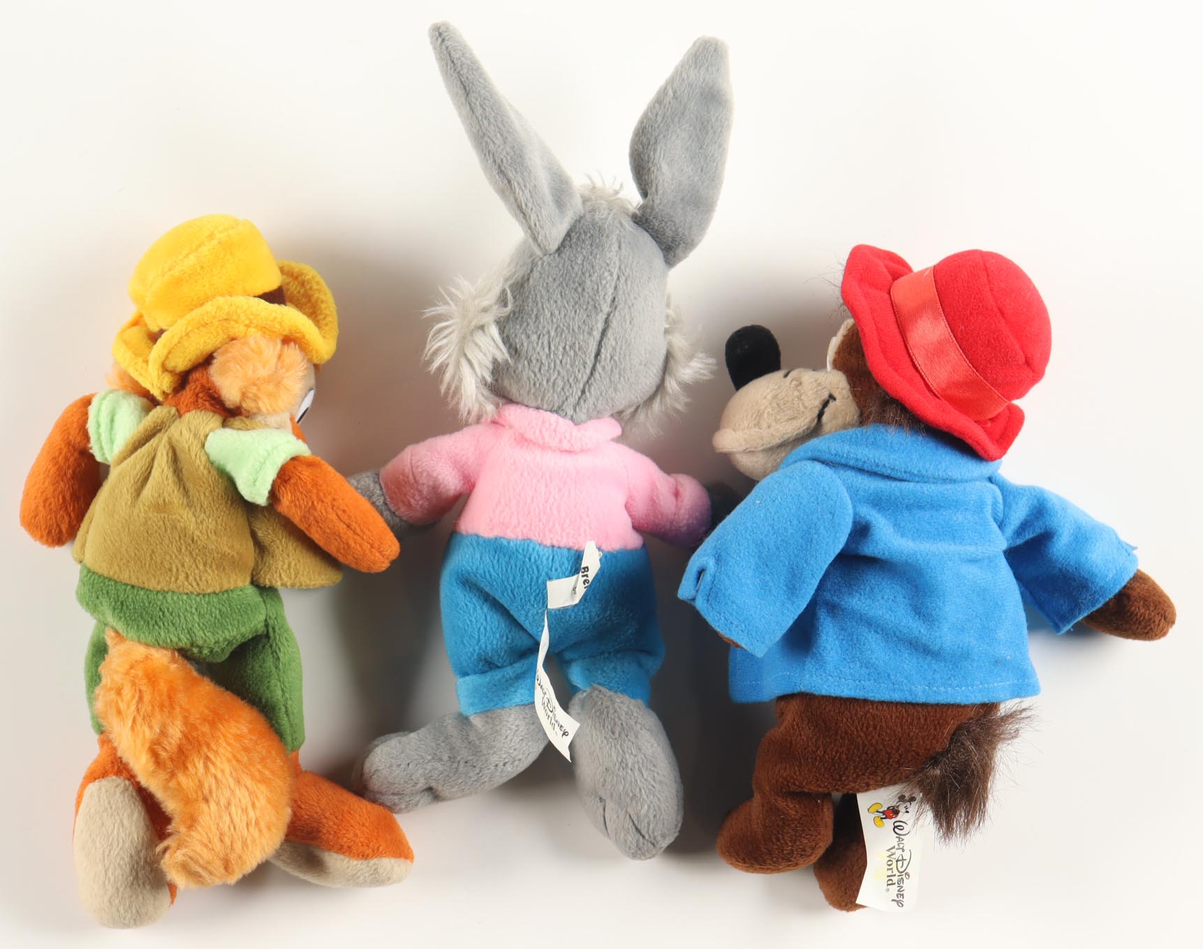 Set of (3) Retired Disney World On-Site Splash Mountain Plush Dolls at PristineAuction.com Set of (3) Retired Disney World On-Site Splash Mountain Plush Dolls at PristineAuction.com