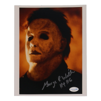 George P. Wilbur Signed "Halloween 4" 8x10 Photo Inscribed "H4, H6" (ACOA) at PristineAuction.com