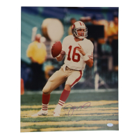 Joe Montana Signed 49ers 16x20 Photo (PSA) at PristineAuction.com