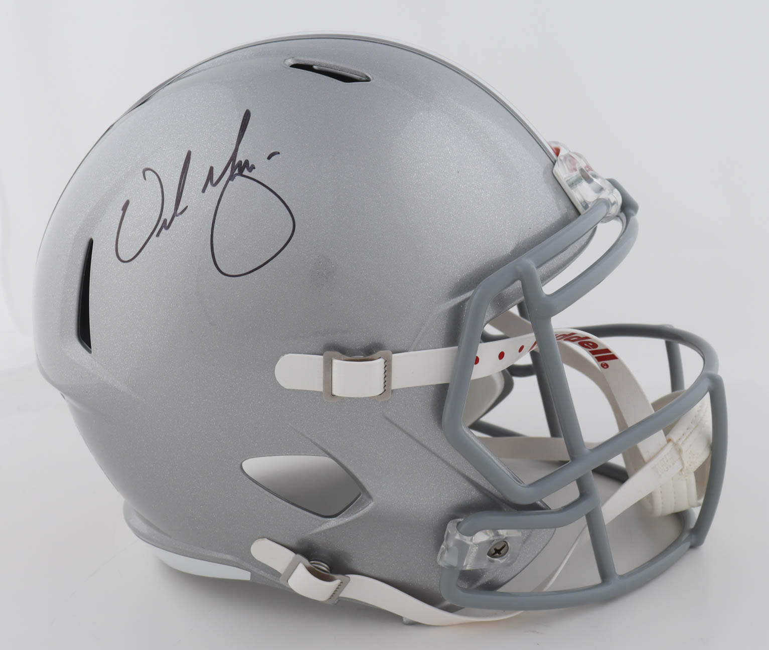 Urban Meyer Signed Ohio State Buckeyes Full-Size Speed Helmet (Fanatics & Meyer) at PristineAuction.com Urban Meyer Signed Ohio State Buckeyes Full-Size Speed Helmet (Fanatics & Meyer) at PristineAuction.com