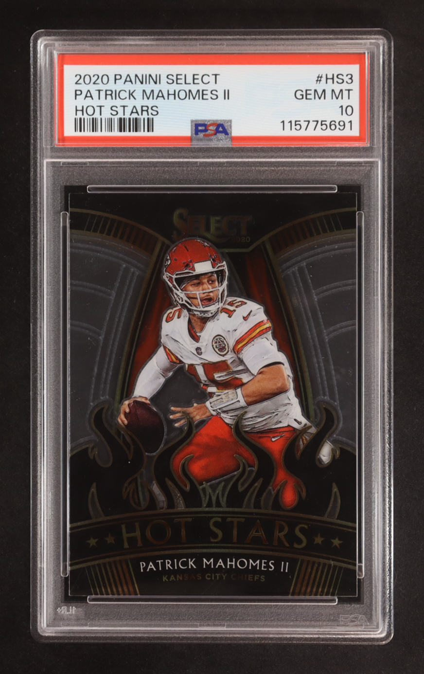 Patrick Mahomes II 2020 Select Hot Stars #3 (PSA 10) at PristineAuction.com Patrick Mahomes II 2020 Select Hot Stars #3 (PSA 10) at PristineAuction.com