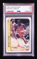 Michael Jordan 1986-87 Fleer Stickers #8 RC (PSA 5) at PristineAuction.com