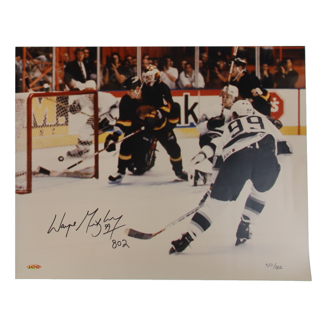 Wayne Gretzky Signed LE Kings 16x20 Photo Inscribed "802" (UDA) at PristineAuction.com Wayne Gretzky Signed LE Kings 16x20 Photo Inscribed "802" (UDA) at PristineAuction.com
