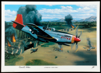 Charles McGee Signed Stan Stokes "A Perfect Record" Lithograph (AIV) at PristineAuction.com