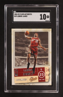 LeBron James 2004-05 Fleer Authentix #49 (SGC 10) at PristineAuction.com