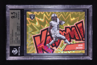 Josh Jacobs 2023 Absolute Kaboom Horizontal Gold #10 #04/10 (BGS 9.5) at PristineAuction.com