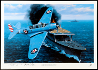 T.R. Wiebe & Walter N. Nelson Signed Stan Stokes "Scratch One Flat Top" Lithograph (AIV) at PristineAuction.com