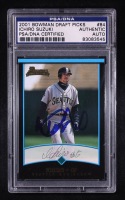 Ichiro Suzuki Signed 2001 Bowman Draft #BDP84 RC (PSA) at PristineAuction.com