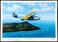 Cole Windham Signed Stan Stokes "Wings Over Waikiki" Lithograph (AIV) at PristineAuction.com