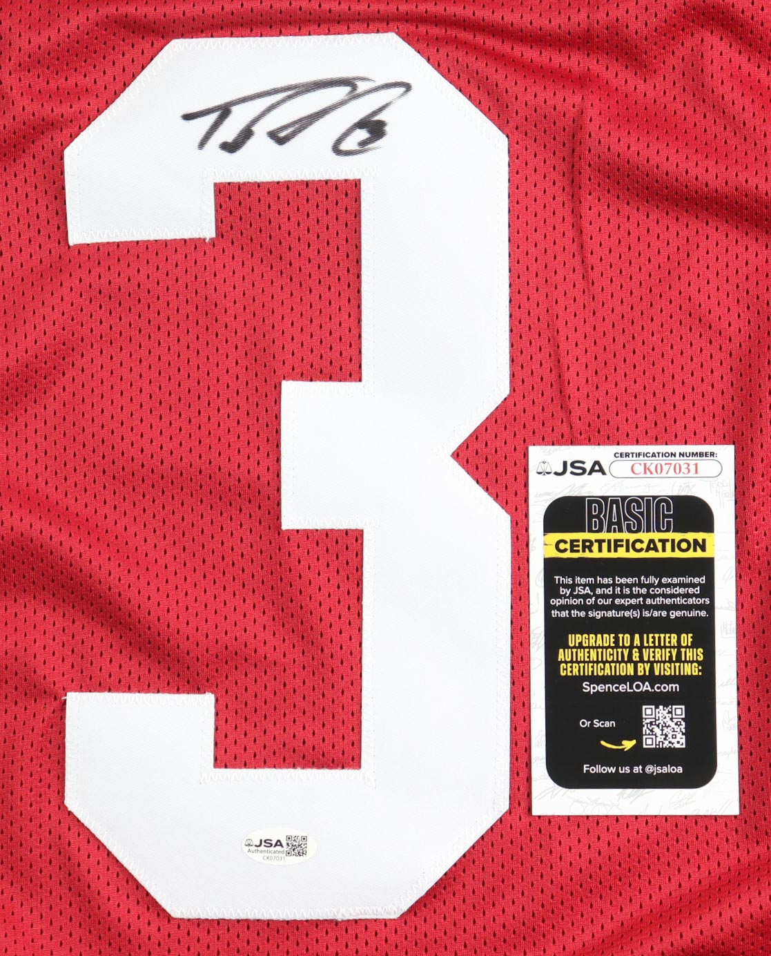 Trent Richardson Signed Jersey (JSA) at PristineAuction.com Trent Richardson Signed Jersey (JSA) at PristineAuction.com