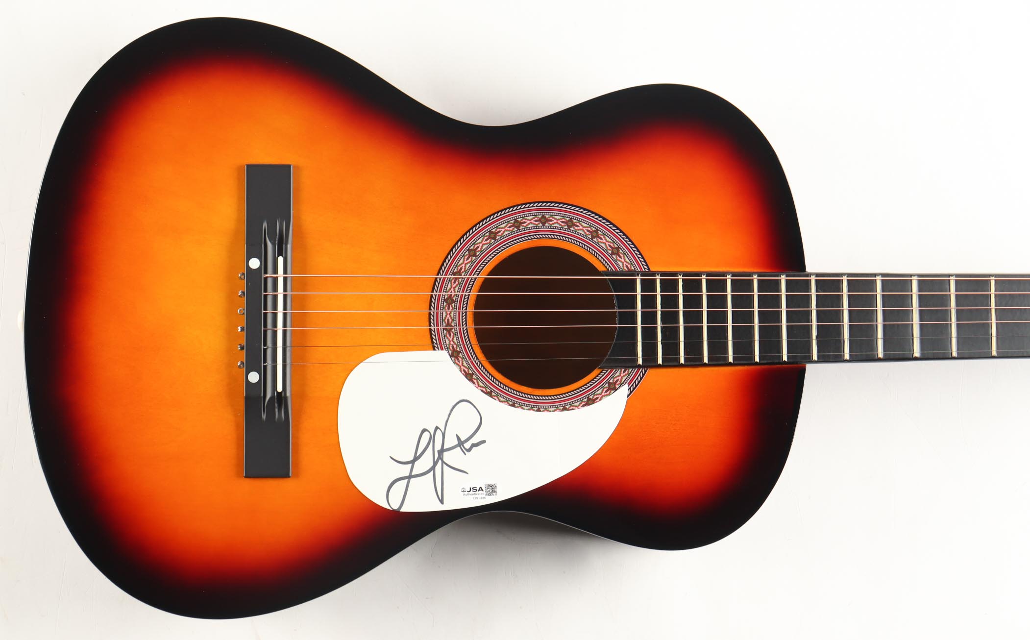 Lionel Richie Guitar with Signed Custom Cut Pickguard (JSA) at PristineAuction.com Lionel Richie Guitar with Signed Custom Cut Pickguard (JSA) at PristineAuction.com