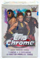 2020 Topps Chrome WWE Blaster Box with (7) Packs at PristineAuction.com
