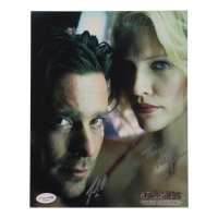 James Callis & Tricia Helfer Signed "Battlestar Galactica" 8x10 Photo (ACOA) at PristineAuction.com