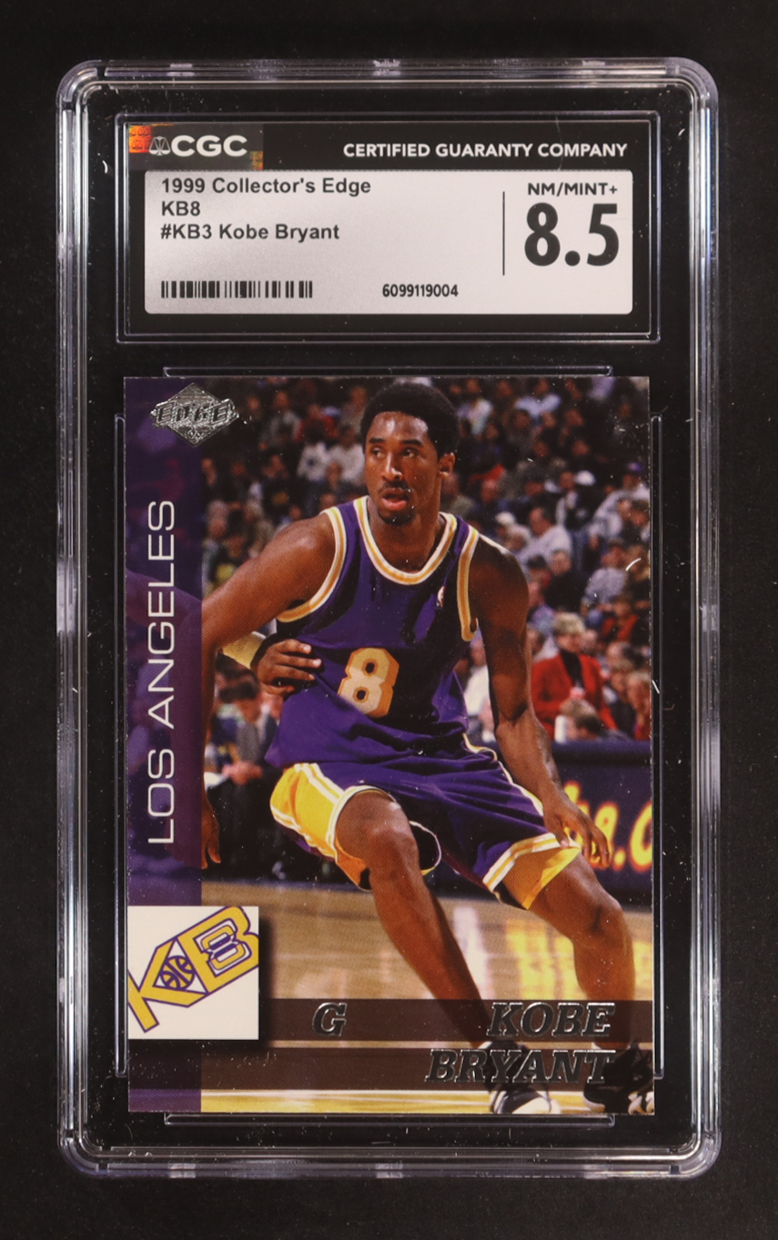 Kobe Bryant 1999 Collector's Edge KB8 #KB2 (CGC 8.5) at PristineAuction.com Kobe Bryant 1999 Collector's Edge KB8 #KB2 (CGC 8.5) at PristineAuction.com
