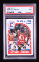 Michael Jordan 1989-90 Hoops #21 AS (PSA 9) at PristineAuction.com